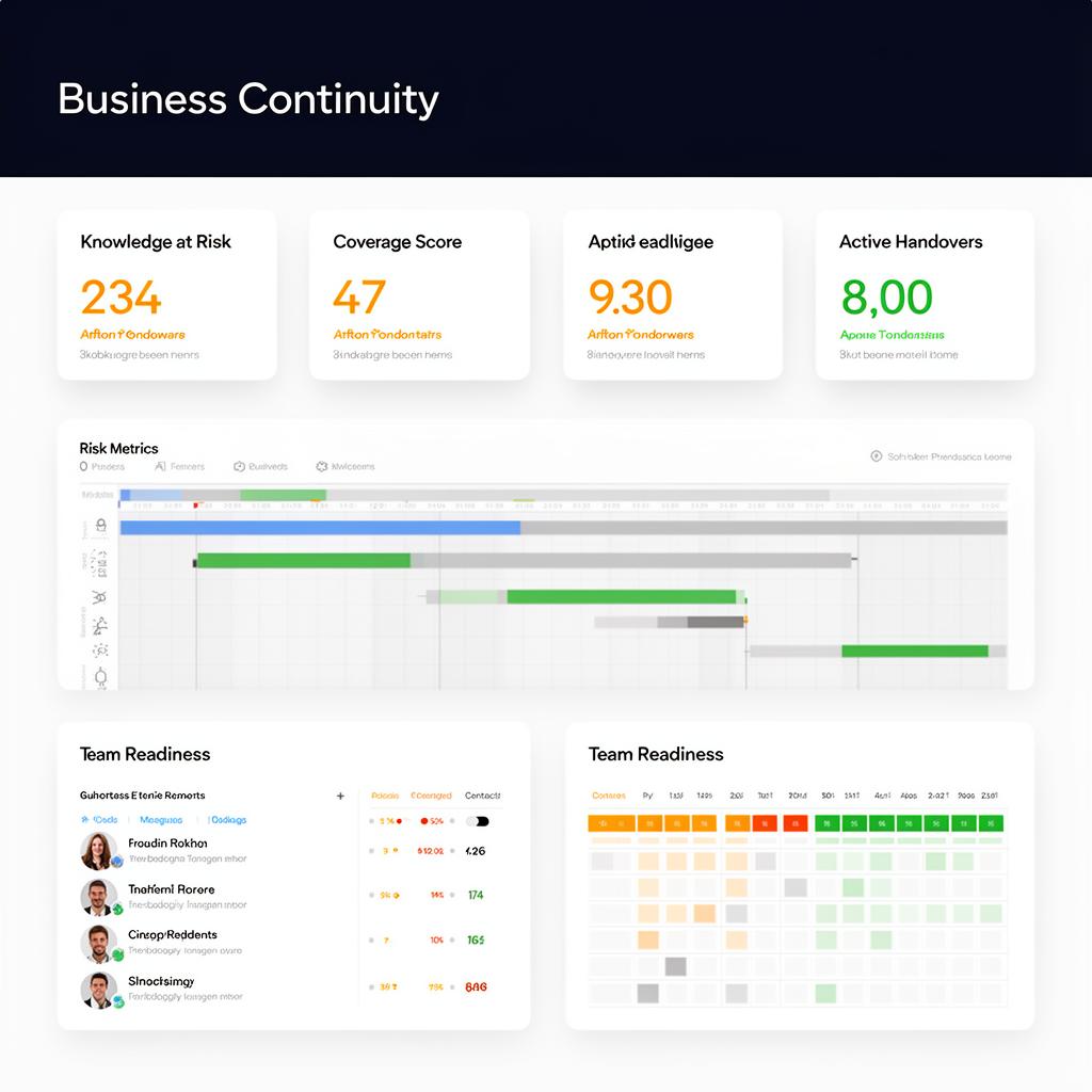 Continuity Dashboard